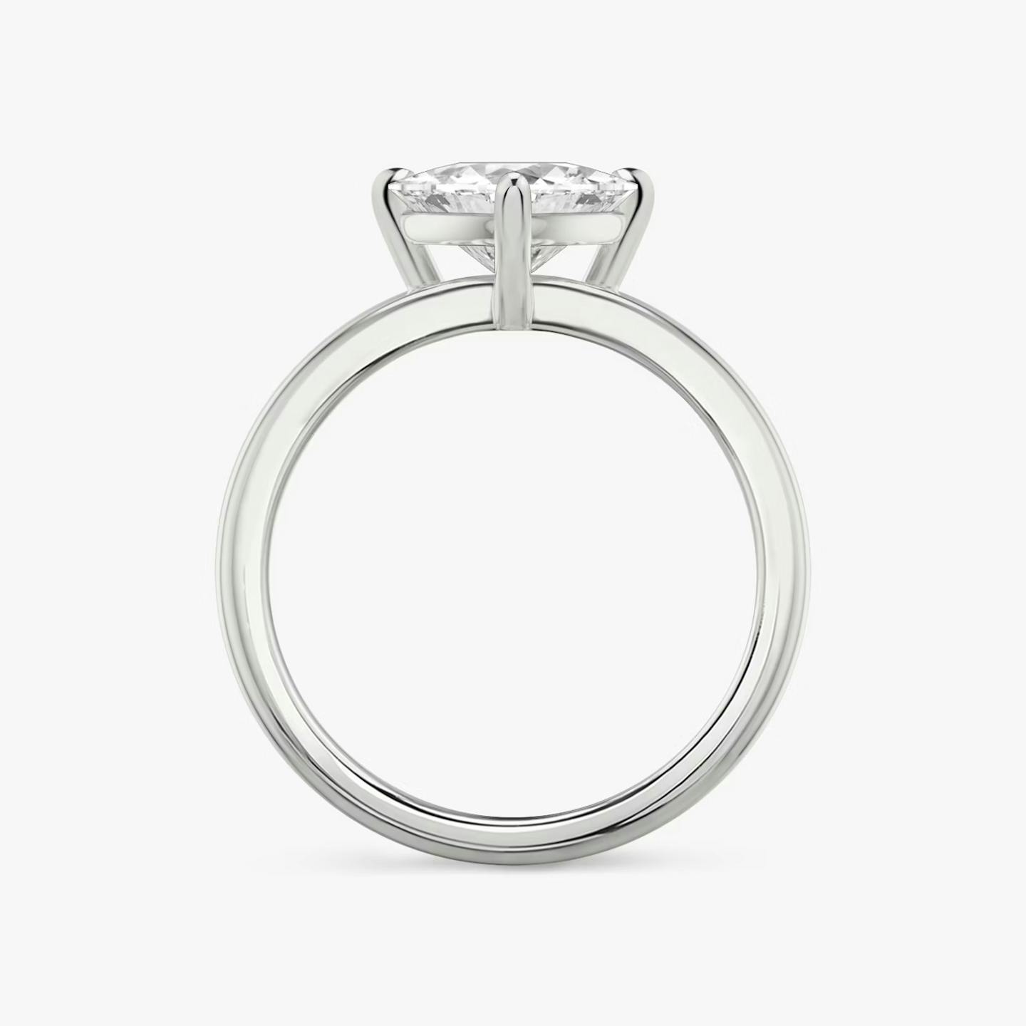 The Double Band | Trillion | 18k | 18k White Gold | Band: Plain | Diamond orientation: vertical | Carat weight: See full inventory